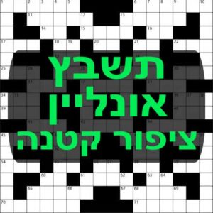 ציפור קטנה תשבץ